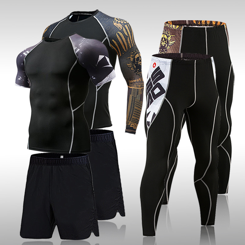 Streetwear Brand Clothing - Kaos Pria Cepat Kering + Set