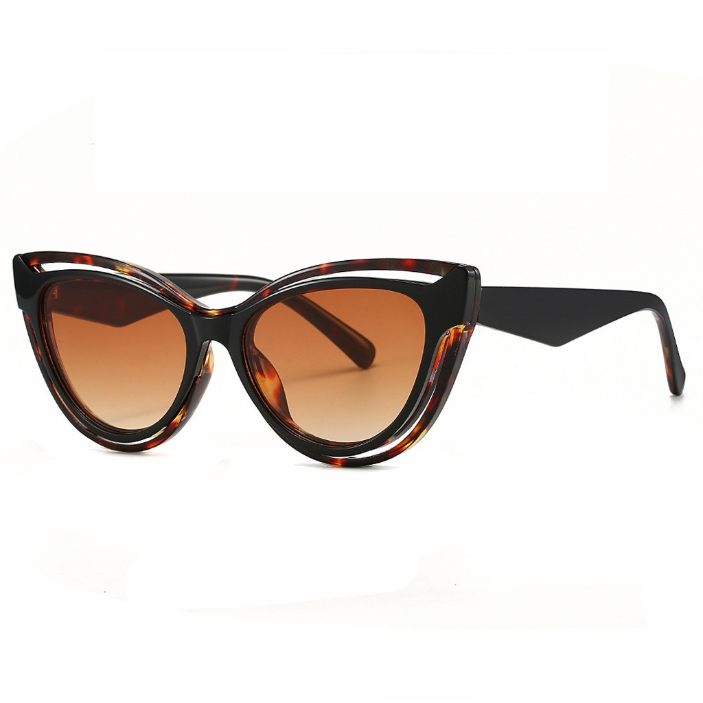 Streetwear Brand With Eye - Kacamata Hitam Cat Eye Oversized Modis