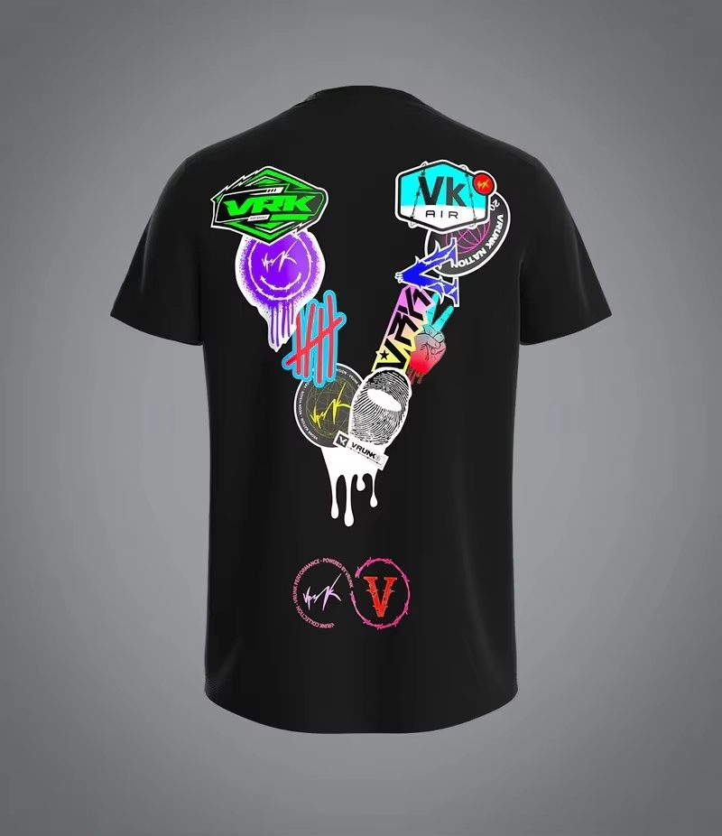 Streetwear Brand Graphic Designer - Desain Stiker Gaya Grafiti Jalanan Modern