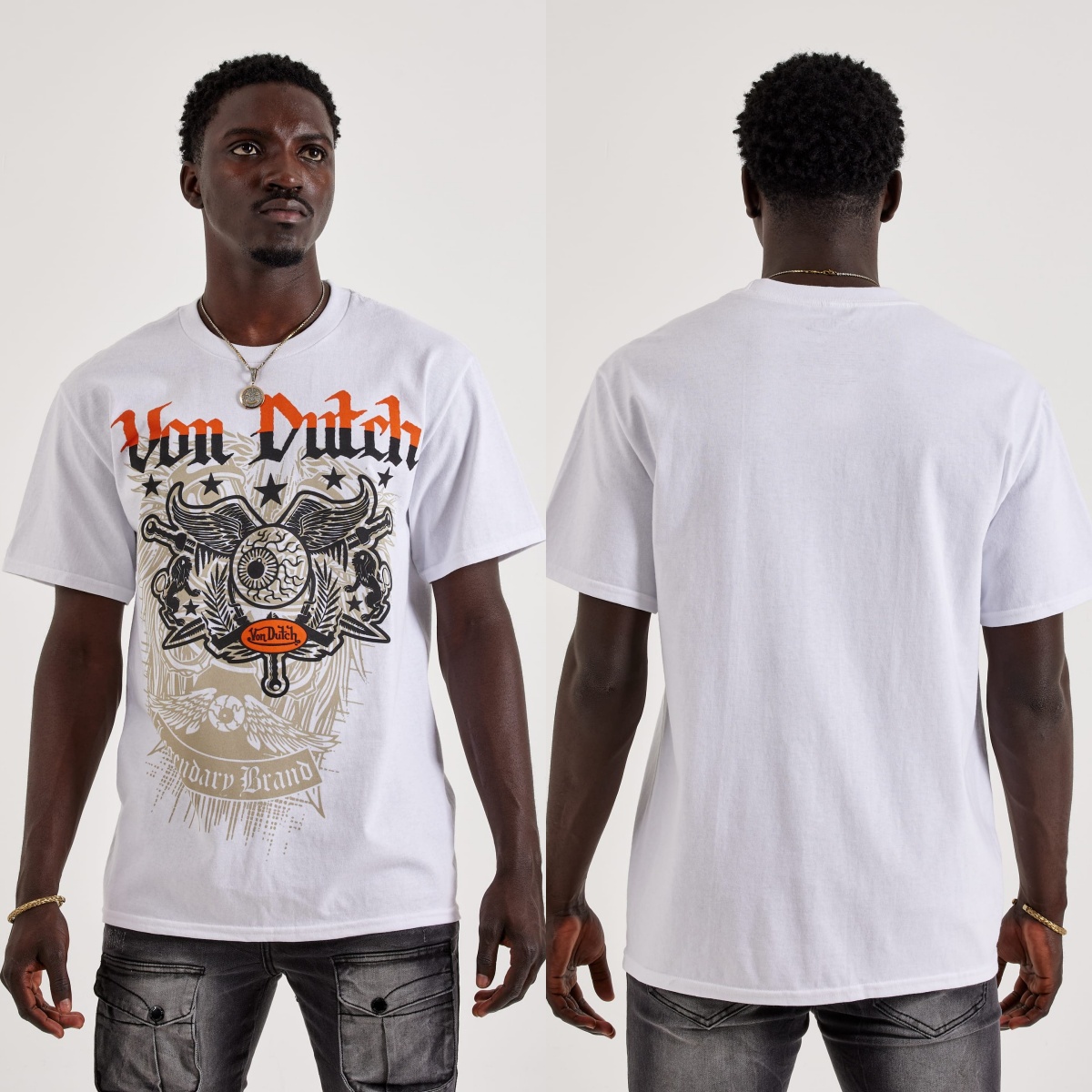 Streetwear Brand With Eye - Kaos Moto Flying Eye Von Motorcycle