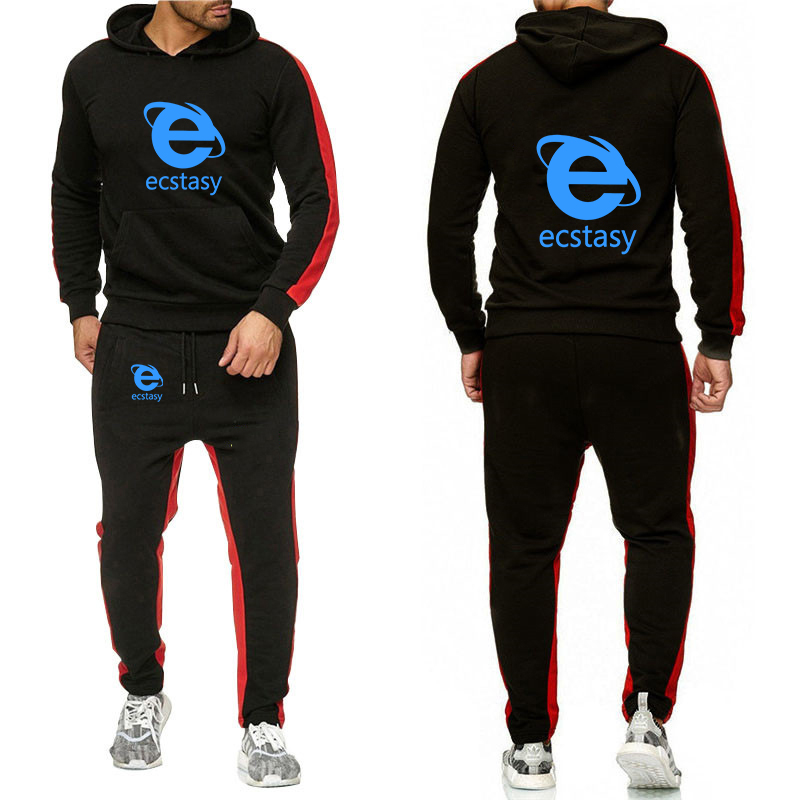 Streetwear Brand With Eye - Setelan Hoodie dan Celana Pria Streetwear