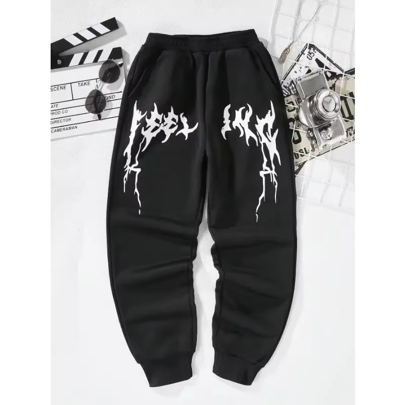 Streetwear Brand Joggers - Celana olahraga wanita, bawahan Jogger ukuran