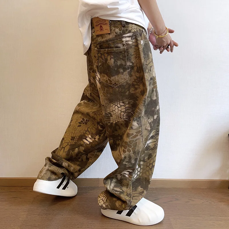 Streetwear Brand Graphic Designer - Celana Denim jalanan pria, Jeans Chic