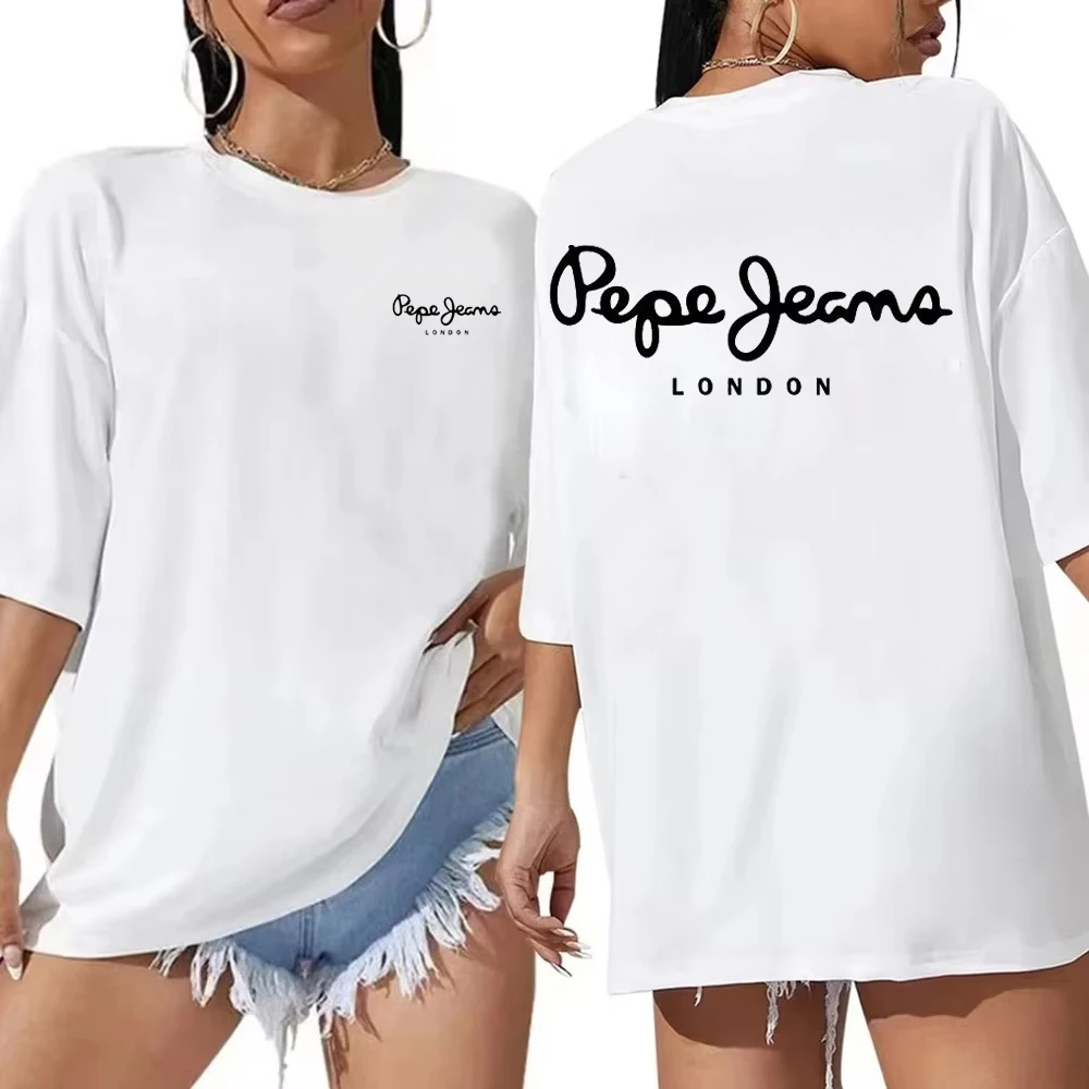 Streetwear Brand London - Kaos T-shirt lengan pendek wanita Pepe