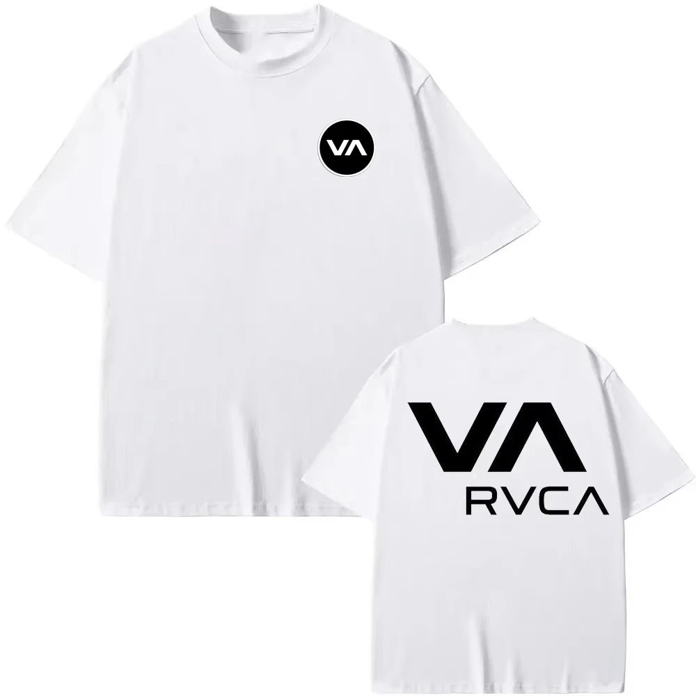 Women Streetwear Brand - RVCA T Shirt Hitam Tee Musim