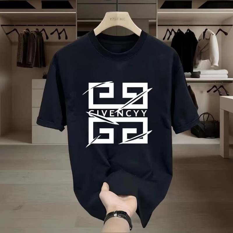 Kaus Cetak Logo Merek GIVENCY  - Streetwear Brand Graphic Designer ulasan dan harga