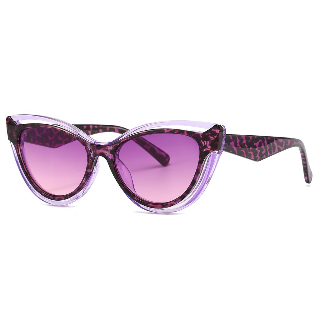 Kacamata Hitam Cat Eye Oversiz - Streetwear Brand With Eye ulasan dan harga
