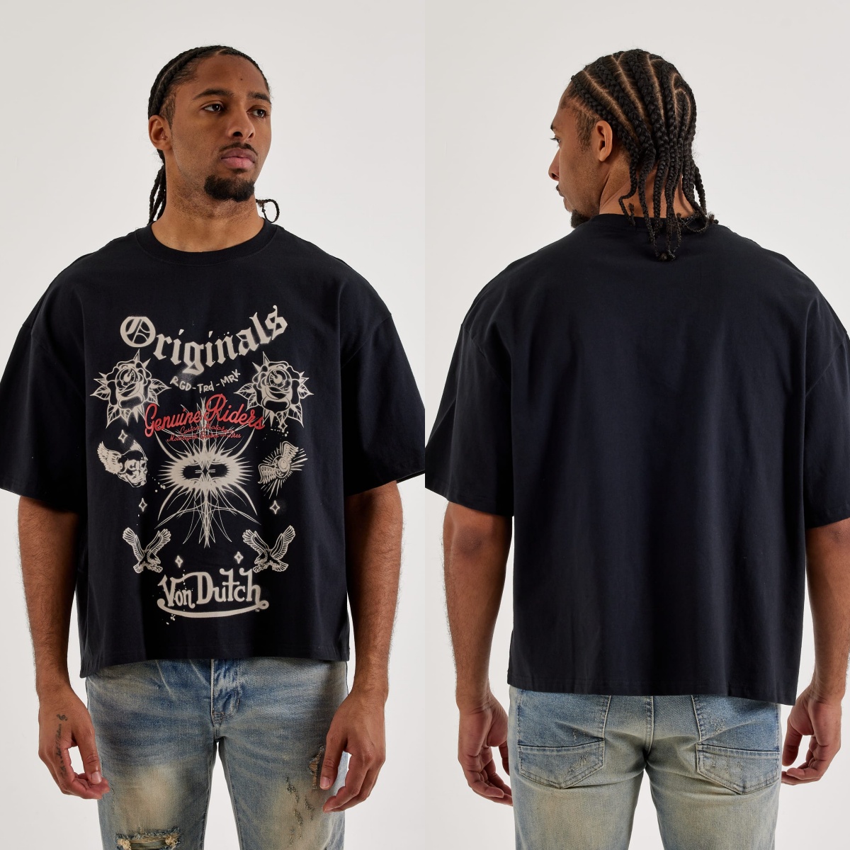 Kaos Moto Flying Eye Von Motor - Streetwear Brand With Eye ulasan dan harga