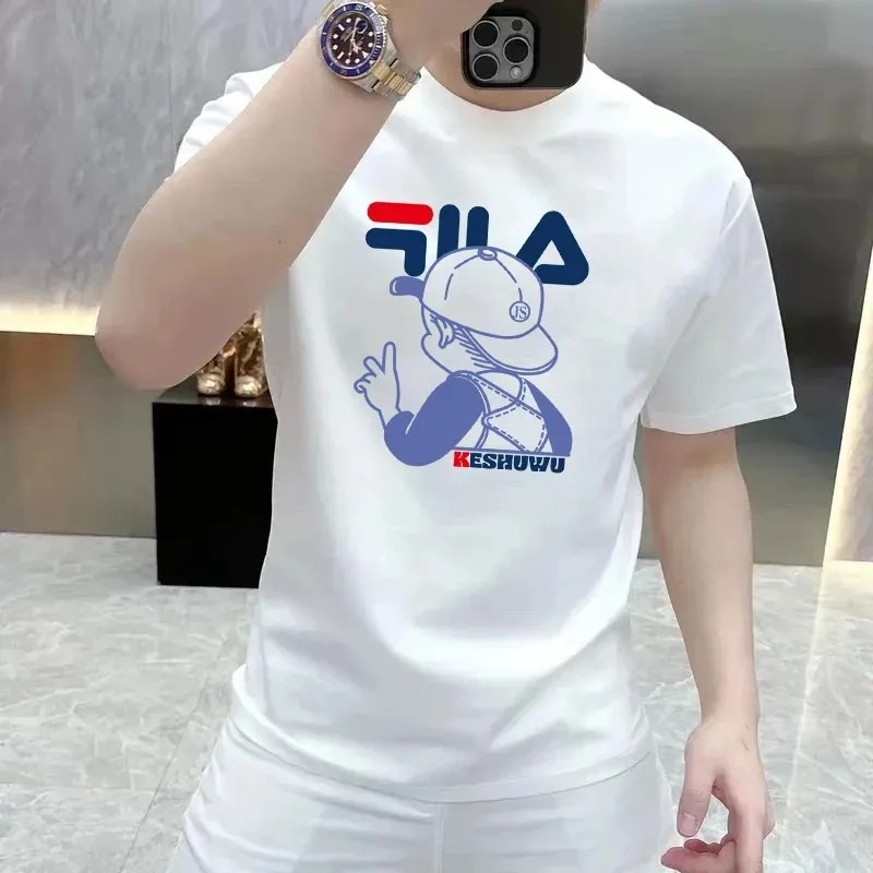 Kaos pria katun murni 100% mer - Streetwear Clothing Brands ulasan dan harga