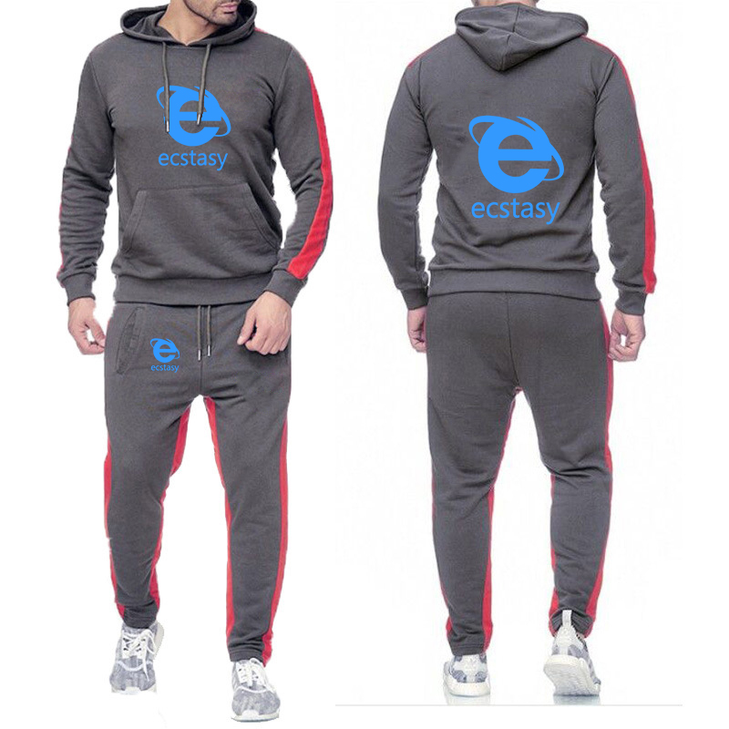 Setelan Hoodie dan Celana Pria - Streetwear Brand With Eye ulasan dan harga
