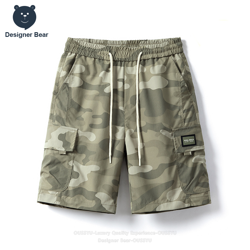 Celana Pendek Cargo Camo Musim - Streetwear Brand Clothing ulasan dan harga
