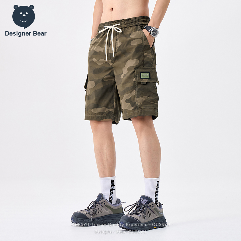 Celana Pendek Cargo Camo Musim - Streetwear Brand Clothing ulasan dan harga