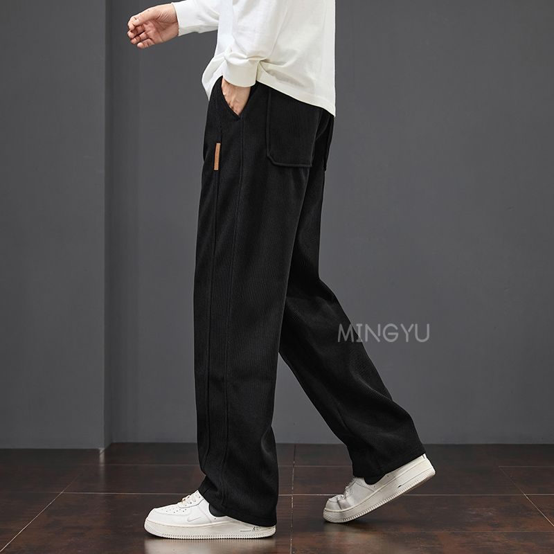 Celana Corduroy Musim Dingin B - Streetwear Brand Joggers ulasan dan harga