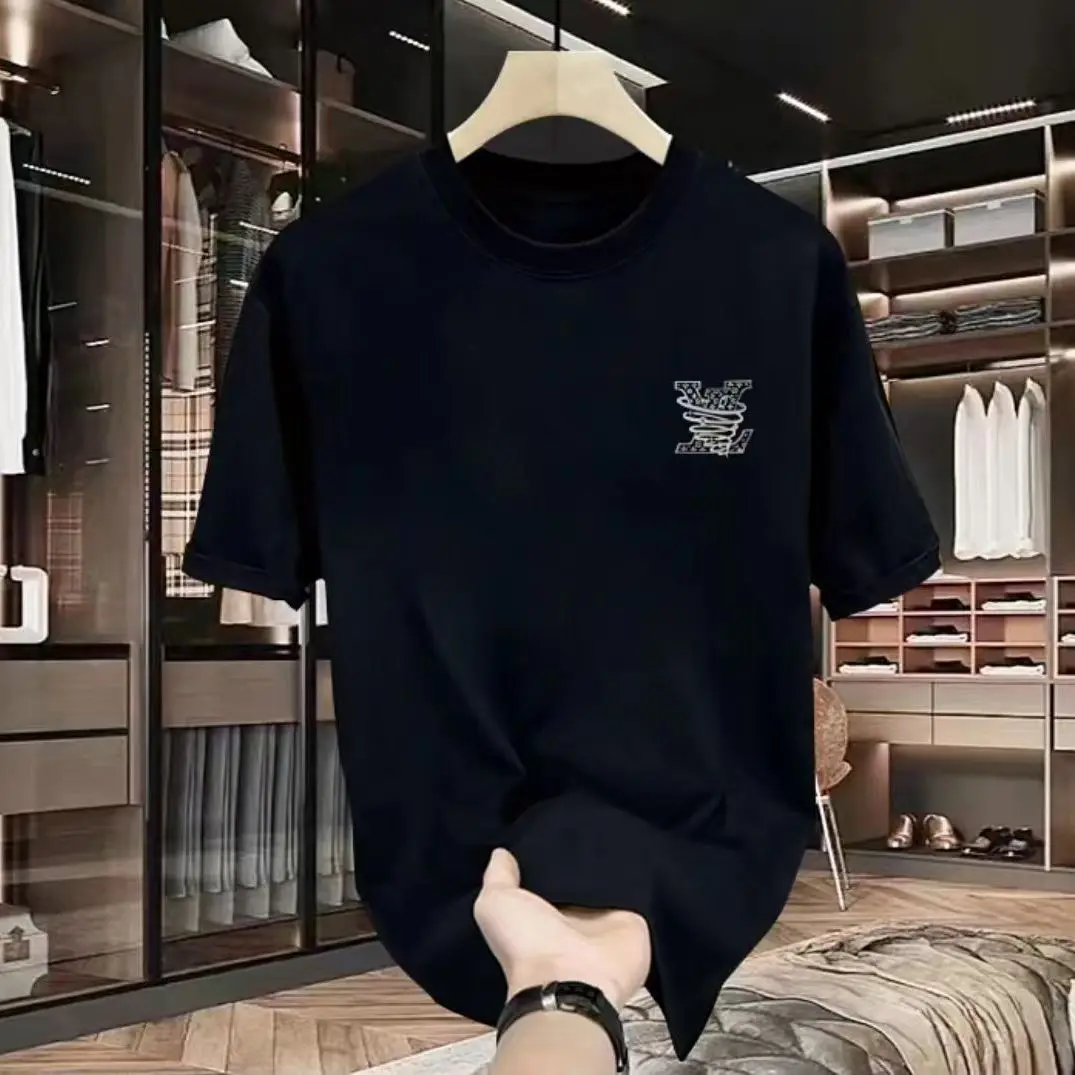 Kaos pria 100% katun murni mer - Streetwear Clothing Brands ulasan dan harga