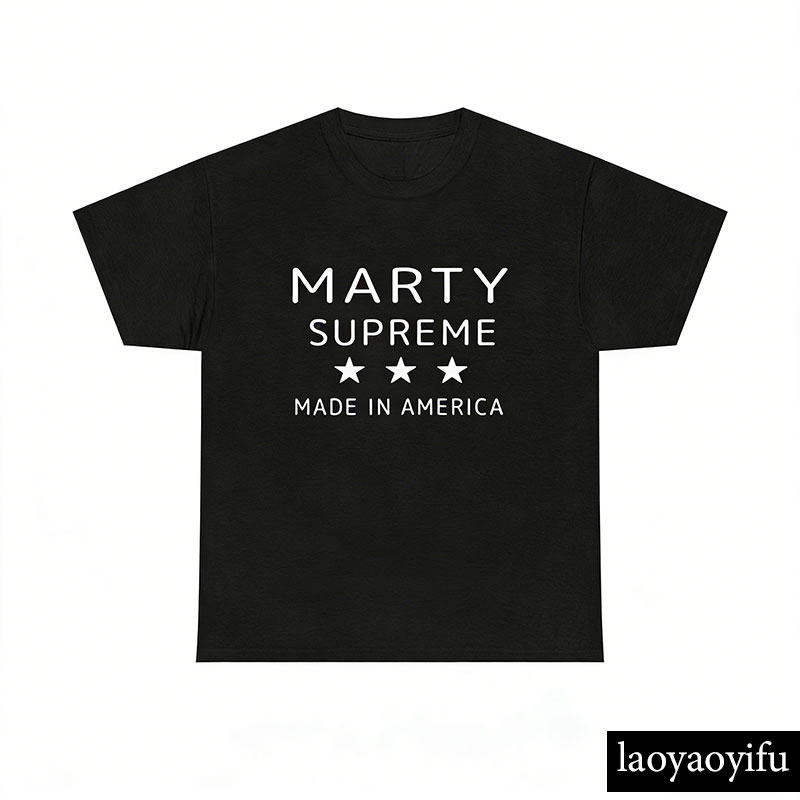 Kaus Katun Oranye Marty Suprem - Supreme Brand Streetwear ulasan dan harga