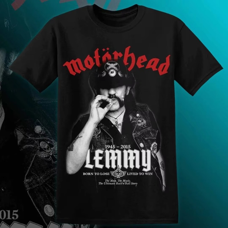Kaus MOTÖRHEAD LEMMY Kaus Y2k  - Streetwear Clothing Brands ulasan dan harga