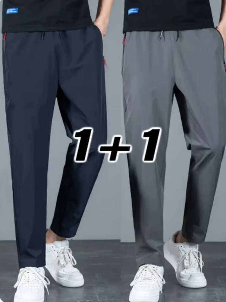 Celana Kasual Pria 2 Potong Ce - Streetwear Brand Joggers ulasan dan harga