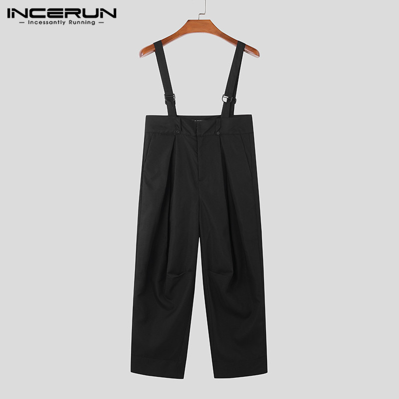 INCERUN jumpsuit pria, jumpsui - Streetwear Brand Clothing ulasan dan harga