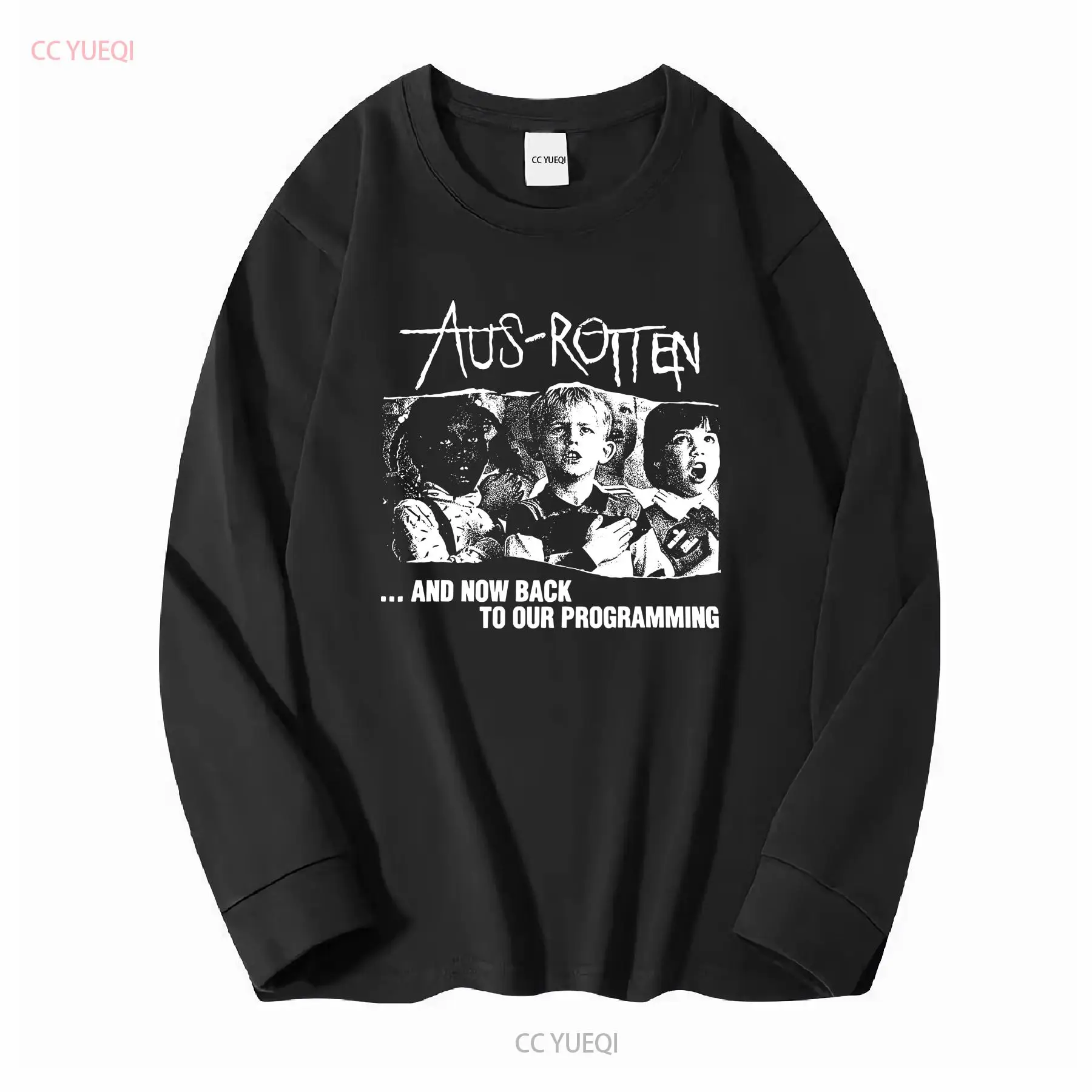Kaos Aus Rotten Crust Band Fai - Streetwear Brand Graphic Designer ulasan dan harga