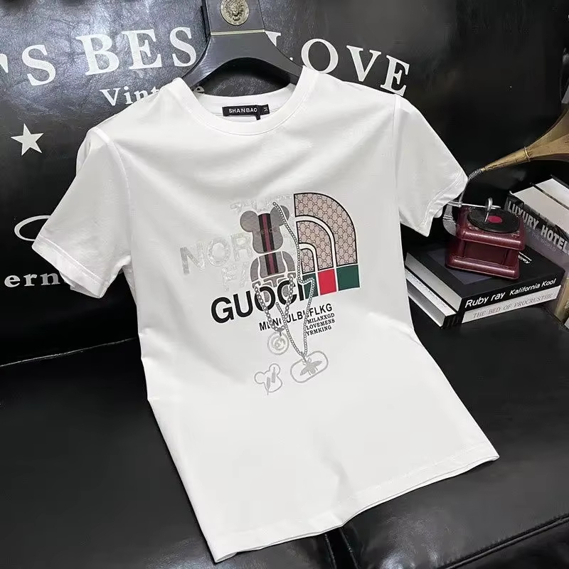 Kaos pria katun murni 100% mer - Streetwear Clothing Brands ulasan dan harga