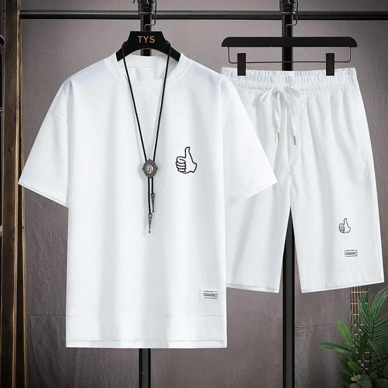 Set Pendek Mewah Grafis Kucing - Streetwear Brand Graphic Designer ulasan dan harga