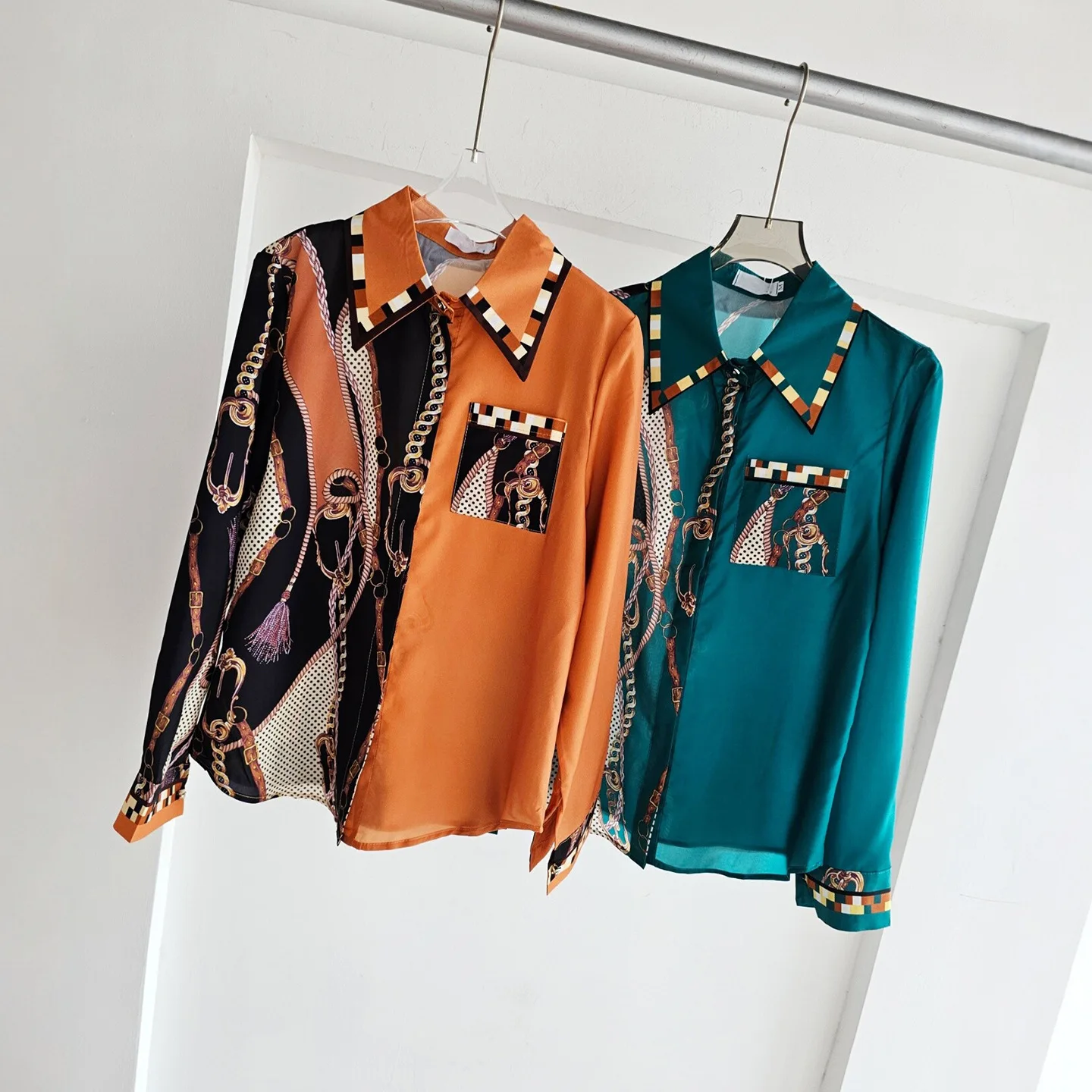 Kemeja Lengan Panjang Wanita G - French Streetwear Brand ulasan dan harga