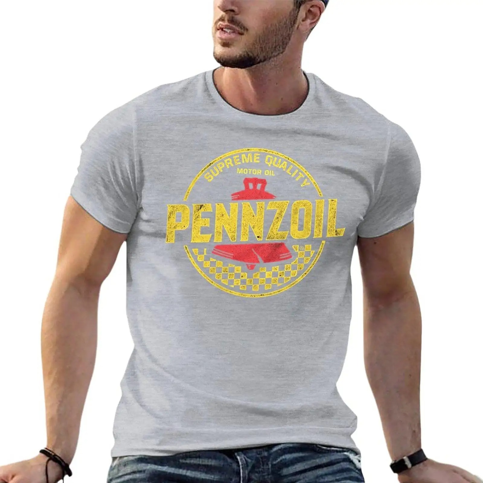 Distressed Pennzoil Logo minya - Streetwear Clothing Brands ulasan dan harga